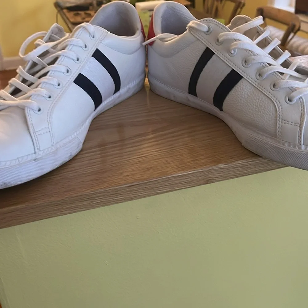 Lacoste Grad Vulc 120 2 P Men’s White Leather Lifestyle Sneakers Shoes Size 11.5 - Picture 5 of 7